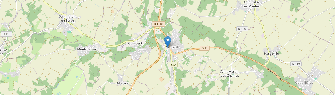 Septeuil - Carte