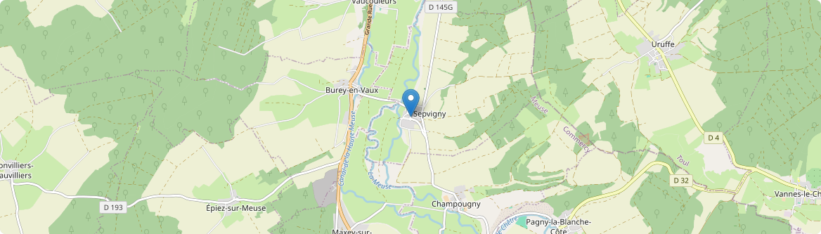 Sepvigny - Carte