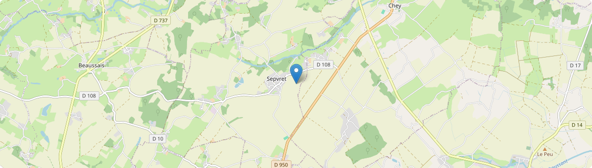 Sepvret - Carte