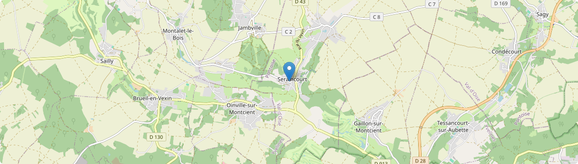 Seraincourt - Carte