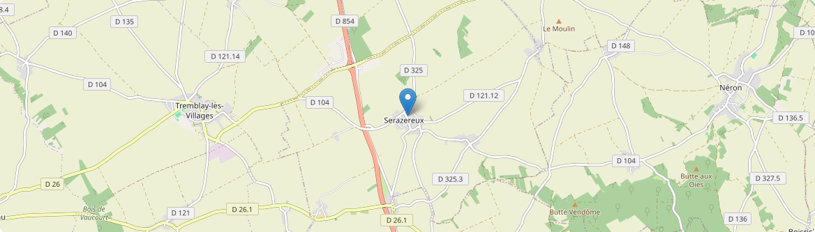 Serazereux - Carte