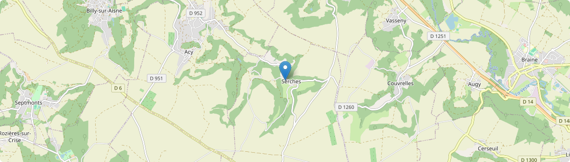 Serches - Carte