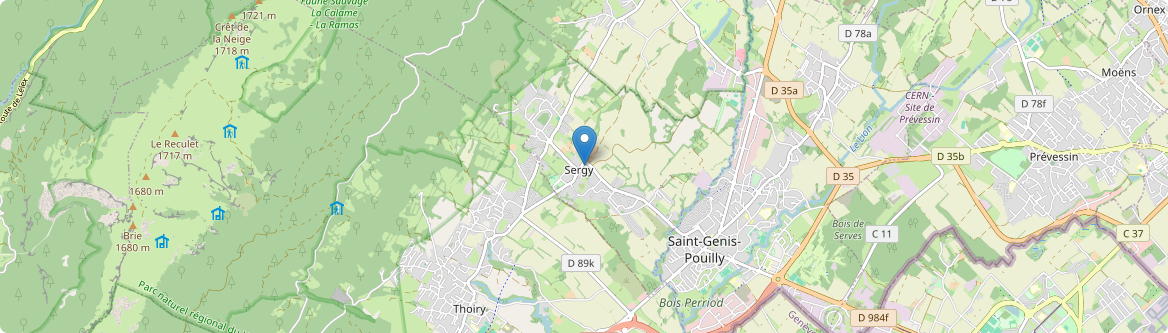 Sergy - Carte