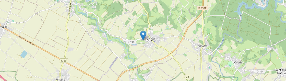 Sérigné - Carte