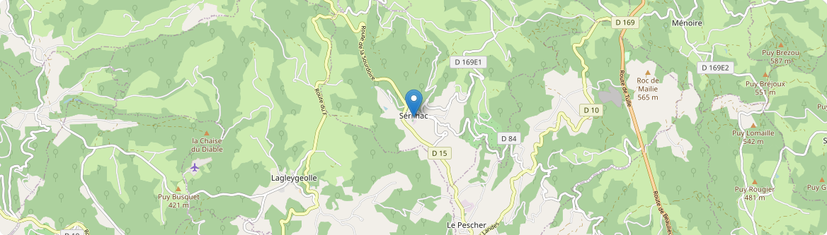 Sérilhac - Carte