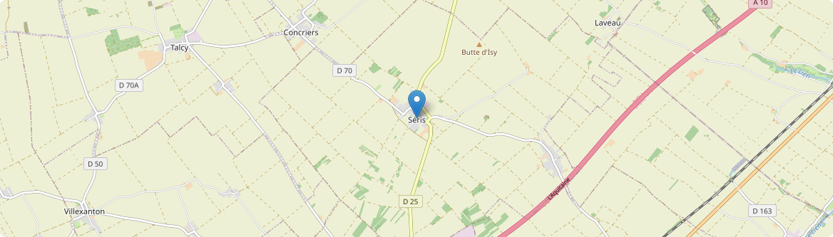 Séris - Carte
