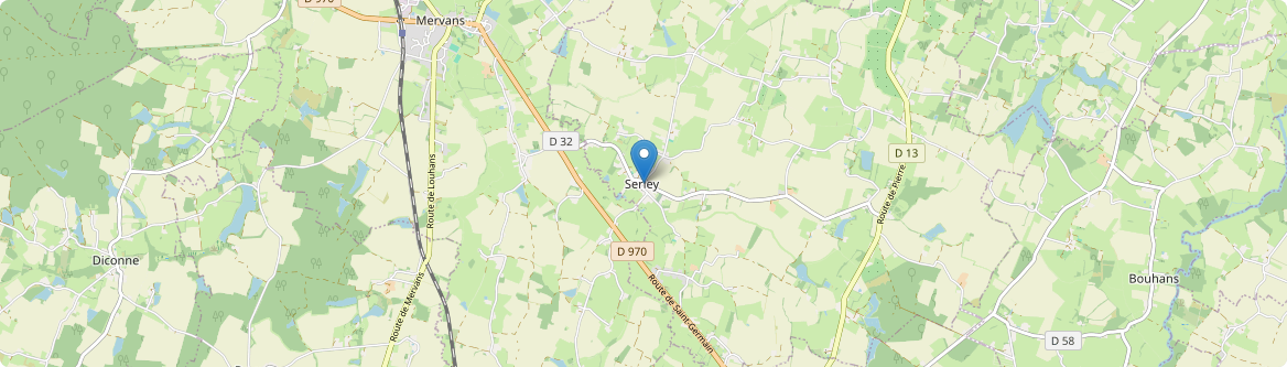 Serley - Carte
