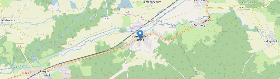 Sermaize-les-Bains - Carte