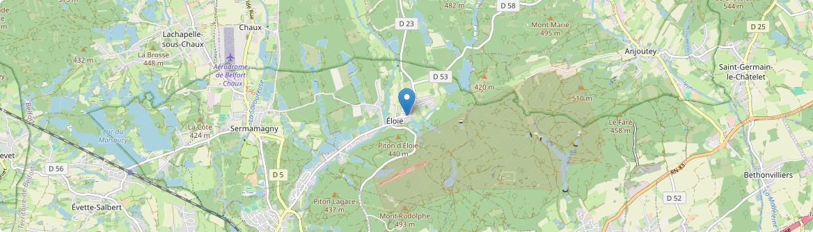 Sermamagny - Carte