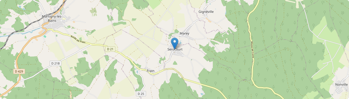 Serocourt - Carte