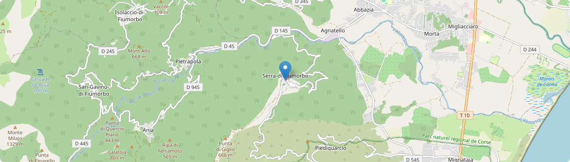 Serra-di-Fiumorbo - Carte