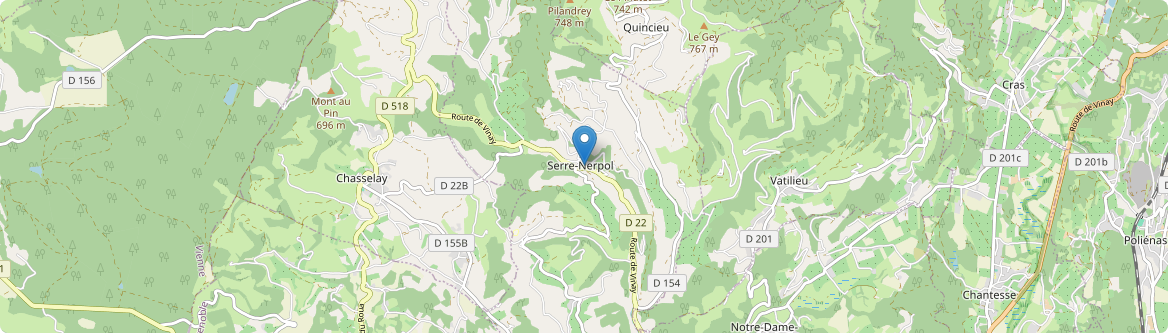 Serre-Nerpol - Carte