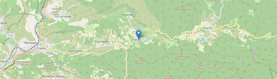 Serres - Carte