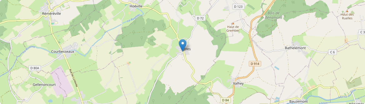 Serres - Carte