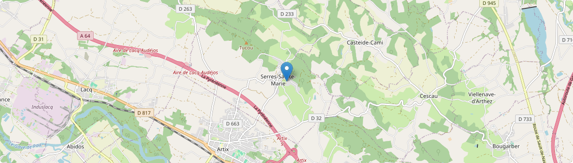 Serres-Sainte-Marie - Carte