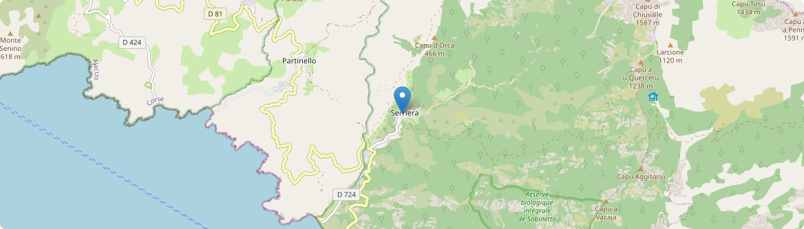 Serriera - Carte