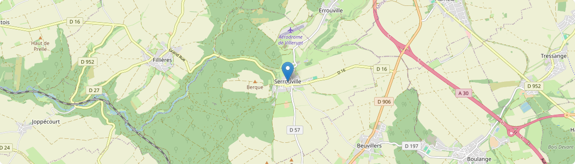 Serrouville - Carte