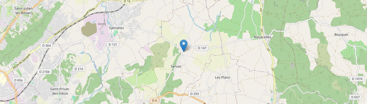 Servas - Carte