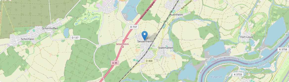 Sessenheim - Carte