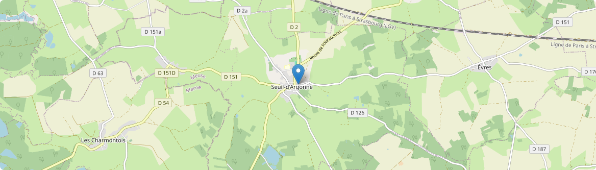 Seuil-d'Argonne - Carte