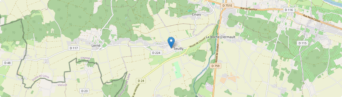 Seuilly - Carte