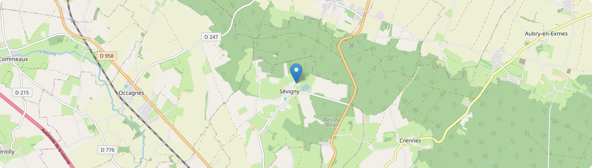 Sévigny - Carte