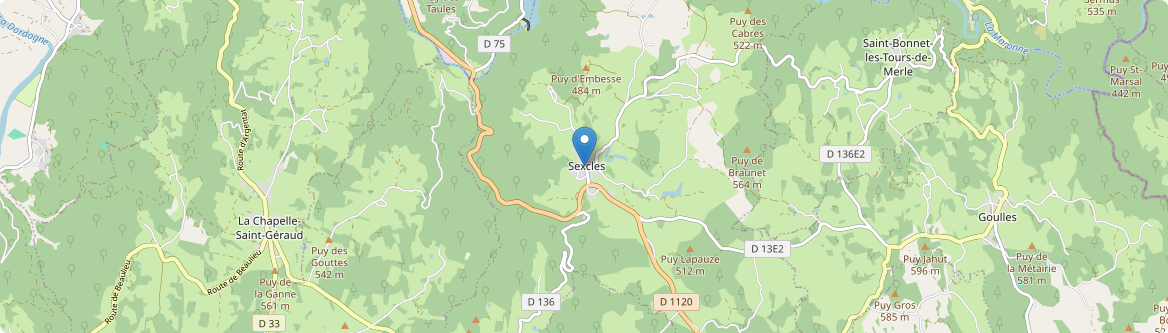 Sexcles - Carte