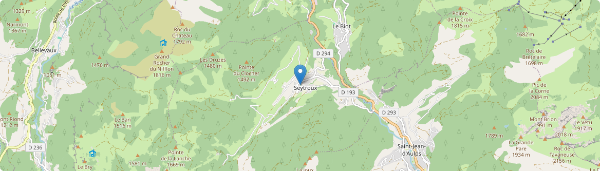 Seytroux - Carte