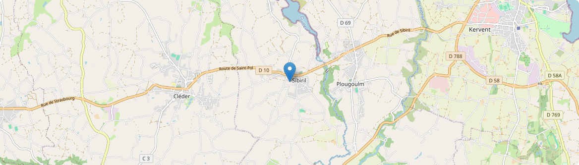 Sibiril - Carte