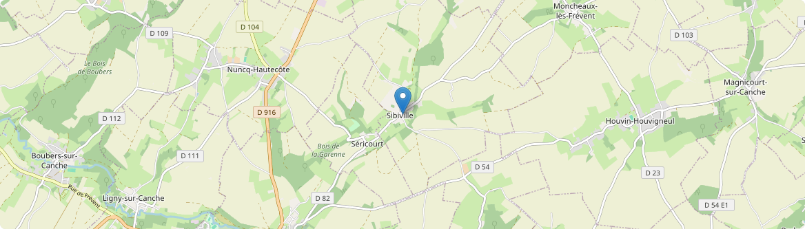 Sibiville - Carte