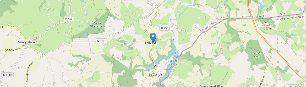 Sidiailles - Carte