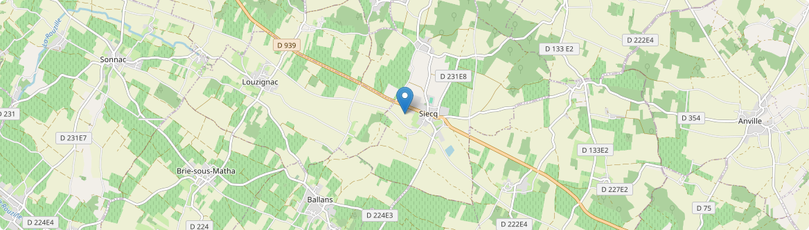 Siecq - Carte