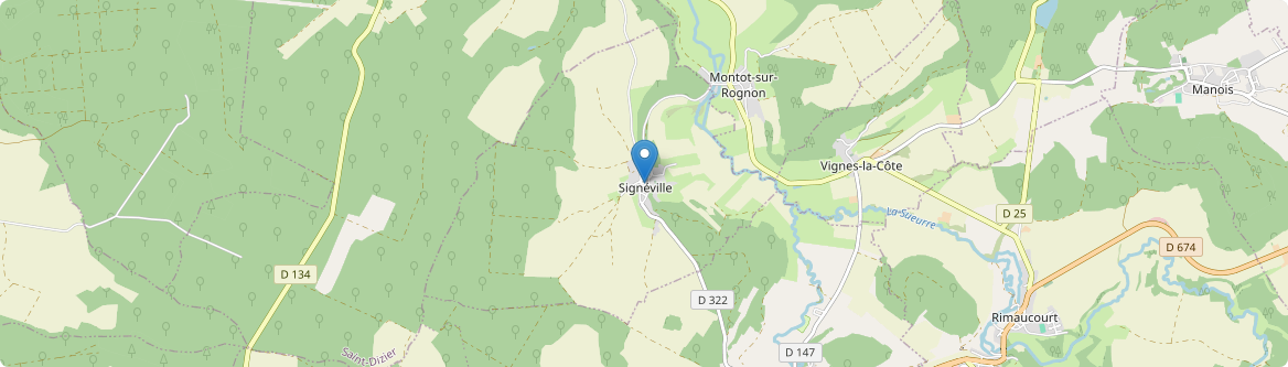 Signéville - Carte