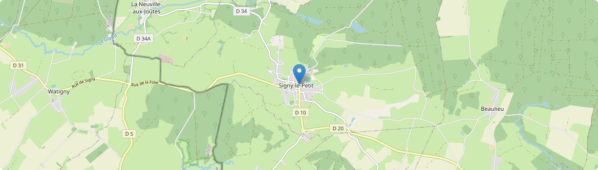 Signy-le-Petit - Carte