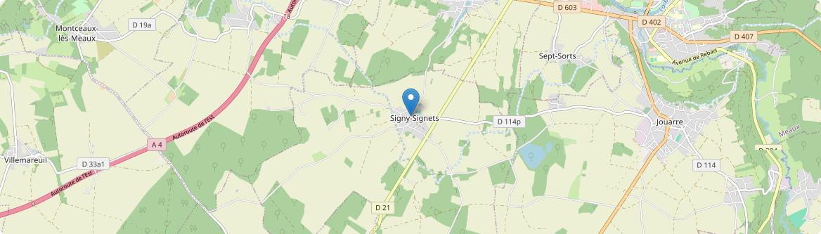 Signy-Signets - Carte