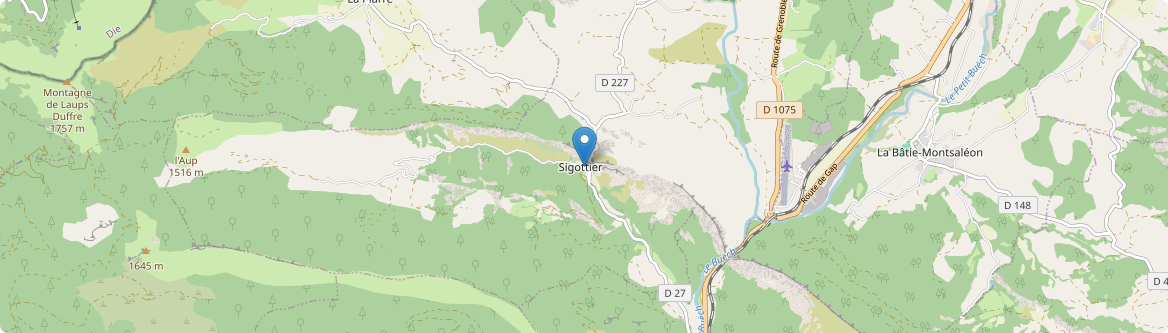 Sigottier - Carte