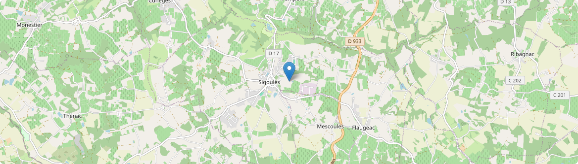 Sigoulès-et-Flaugeac - Carte