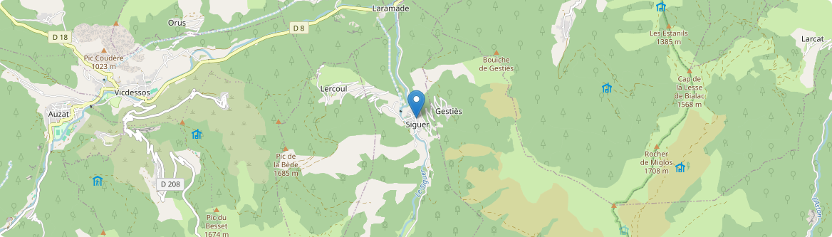 Siguer - Carte