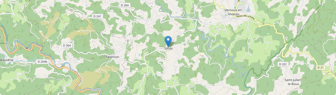 Silhac - Carte