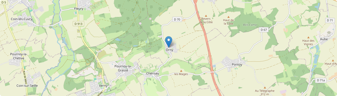 Silly-en-Saulnois - Carte