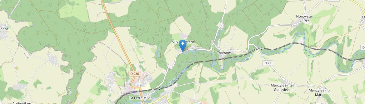Silly-la-Poterie - Carte