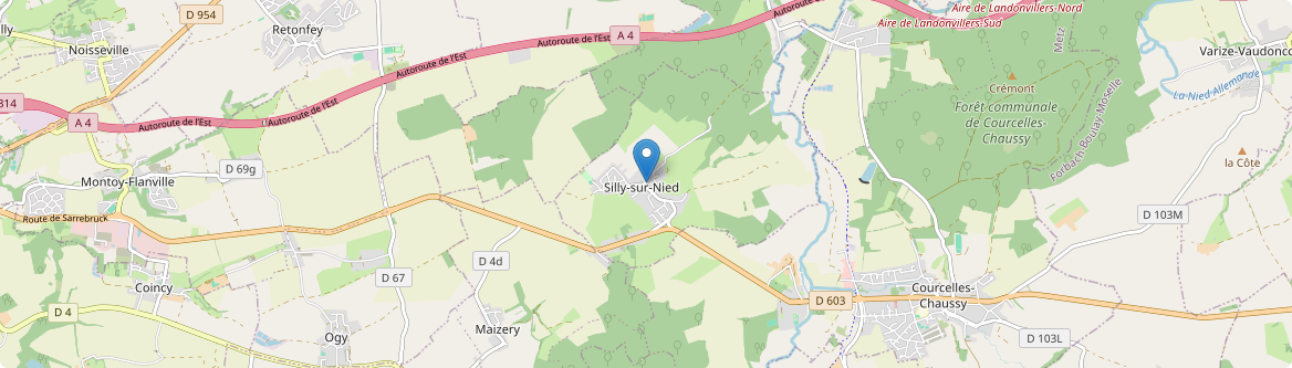 Silly-sur-Nied - Carte