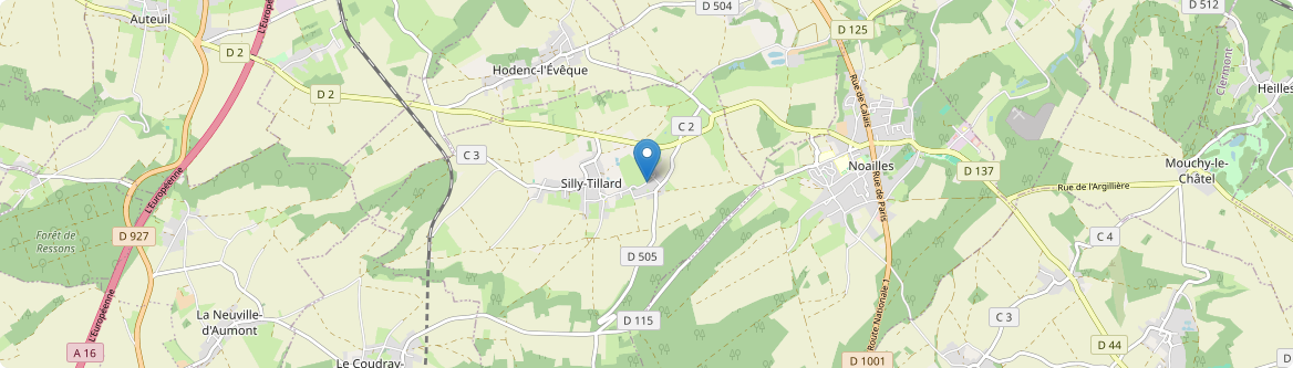 Silly-Tillard - Carte