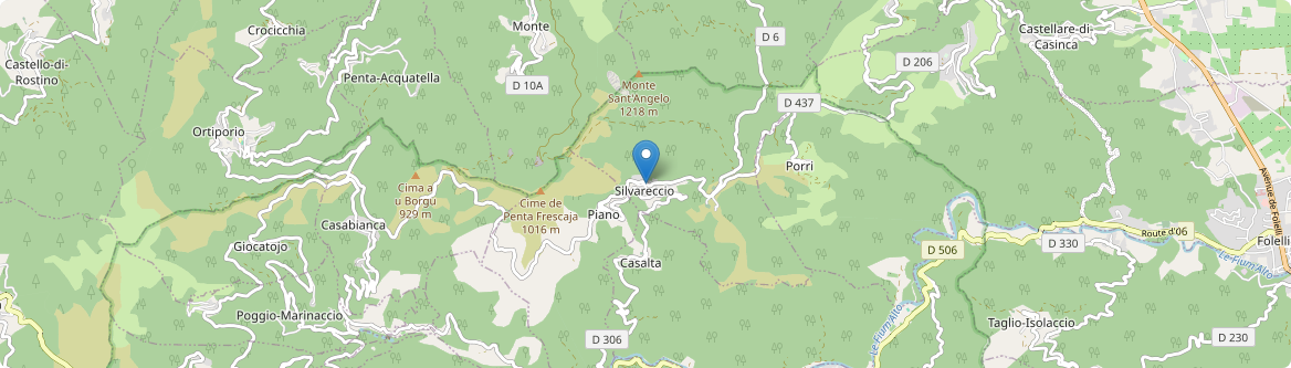 Silvareccio - Carte