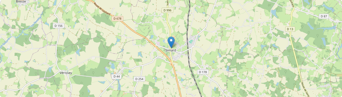 Simard - Carte