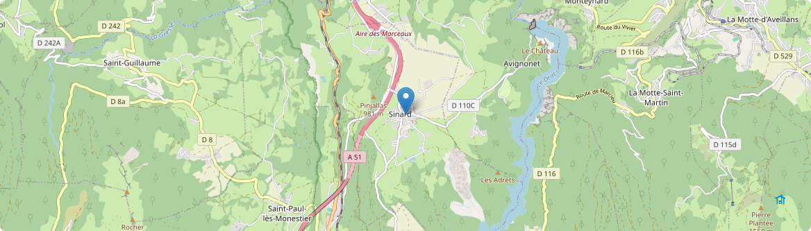 Sinard - Carte