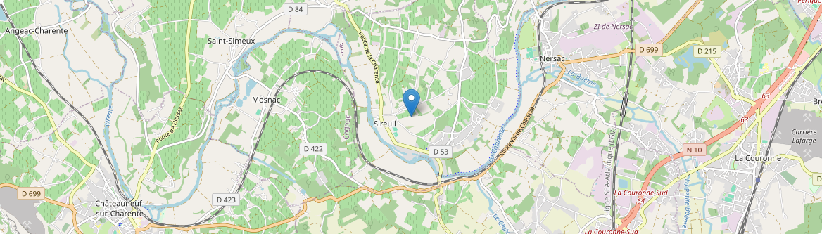 Sireuil - Carte