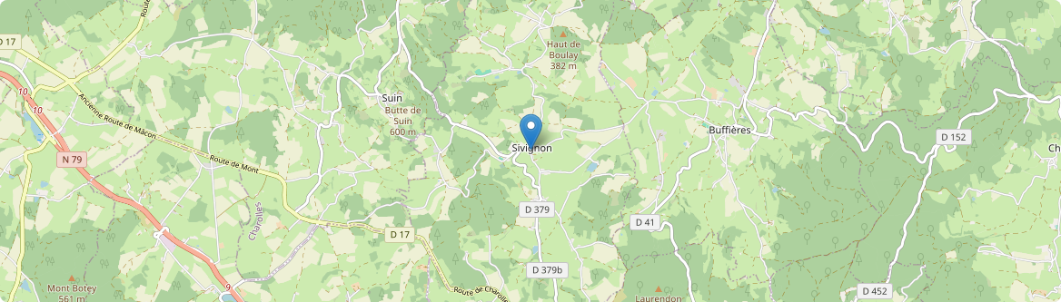 Sivignon - Carte