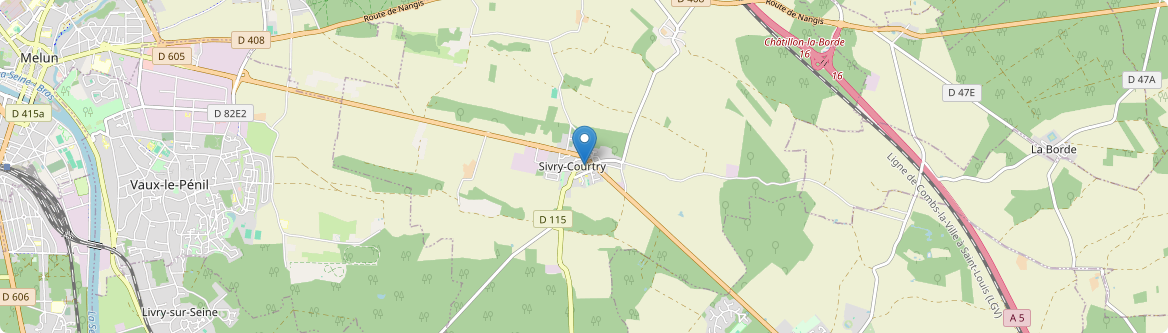 Sivry-Courtry - Carte