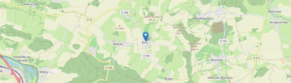 Sivry - Carte